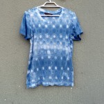 Indigo Dyed Shibori T-Shirt