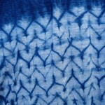 Indigo Dyed Shibori T-Shirt