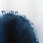 Indigo Dyed Shibori T-Shirt 013