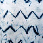 Indigo Dyed Shibori T-Shirt