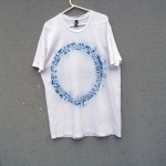 Indigo Dyed Shibori T-Shirt