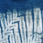 Indigo Dyed Shibori T-Shirt