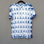 Indigo Dyed Shibori T-Shirt