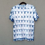 Indigo Dyed Shibori T-Shirt