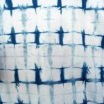 Indigo Dyed Shibori T-Shirt