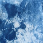 Indigo Dyed Shibori T-Shirt