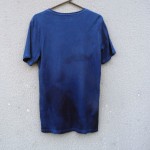 Indigo Dyed Shibori T-Shirt