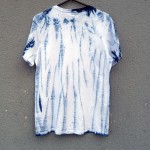 Indigo Dyed Shibori T-Shirt