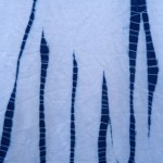 Indigo Dyed Shibori T-Shirt