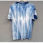 Indigo Dyed Shibori T-Shirt