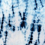 Indigo Dyed Shibori T-Shirt