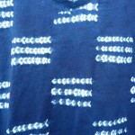 Indigo Dyed Shibori T-Shirt