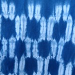 Indigo Dyed Shibori T-Shirt