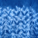 Indigo Dyed Shibori T-Shirt