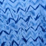 Indigo Dyed Shibori T-Shirt