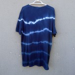 Indigo Dyed Shibori T-Shirt