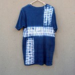 Indigo Dyed Shibori T-Shirt