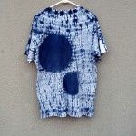 Indigo Dyed Shibori T-Shirt