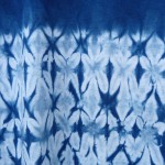 Indigo Dyed Shibori T-Shirt