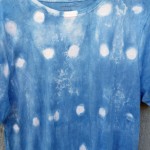 Indigo Dyed Shibori T-Shirt