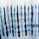 Indigo Dyed Shibori T-Shirt