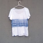 Indigo Dyed Shibori T-Shirt