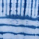 Indigo Dyed Shibori T-Shirt