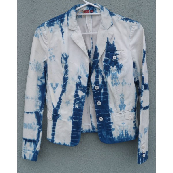 Esprit Indigo Dyed Shibori Jacket 2