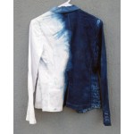 UniQlo Indigo Hand Dyed Shibori Jacket 3