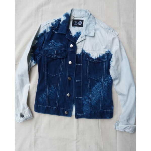 Cheap Monday Indigo Hand Dyed Shibori Jacket 4