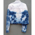 Cotton On Indigo Dyed Shibori Jacket 5