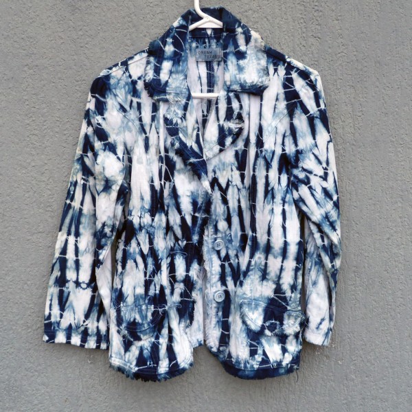 Dream Texass Indigo Hand Dyed Shibori Jacket 9