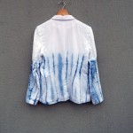 H&M Indigo Dyed Shibori Jacket 12