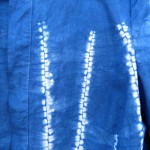 Katies Indigo Dyed Shibori Linen Jacket