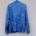 Katies brand Indigo Dyed Shibori Linen Jacket