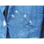 Katies brand Indigo Dyed Shibori Linen Jacket