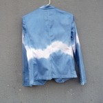 UNIQLO brand Indigo Dyed Shibori Lightweight Cotton Jacket