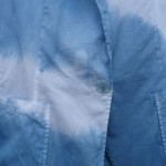 UNIQLO brand Indigo Dyed Shibori Lightweight Cotton Jacket