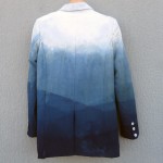 The fated brand Indigo Dyed Shibori Jacket