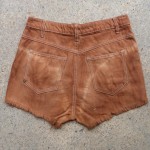 Cutch Dyed Shibori Denim Shorts 13