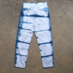 Indigo Dyed Shibori Pair of Jeans 9