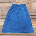 Long Skirt Size L Organic Cotton Indigo Dyed Shibori 11