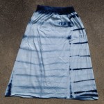 Long Skirt Size S Organic Cotton Indigo Dyed Shibori 14