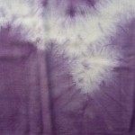 Alkanet Dyed Shibori Indian Silk Scarf Large