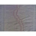 Cochineal Dyed Shibori Indian Silk Scarf Large 015