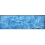 Indigo Dyed Shibori Indian Silk Scarf Large 019