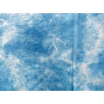 Indigo Dyed Shibori Indian Silk Scarf Large 019