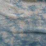 Indigo Dyed Shibori Indonesian Cotton Scarf 1