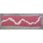 Sappanwood Dyed Shibori Indonesian Cotton Scarf 6