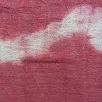 Sappanwood Dyed Shibori Indonesian Cotton Scarf 6